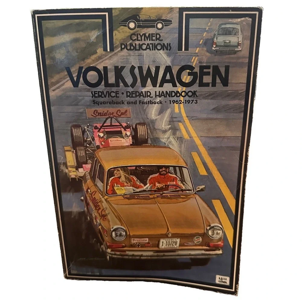 Volkswagen VW Squareback 1962-1973 Repair Service Manual Engine Wiring Diagrams